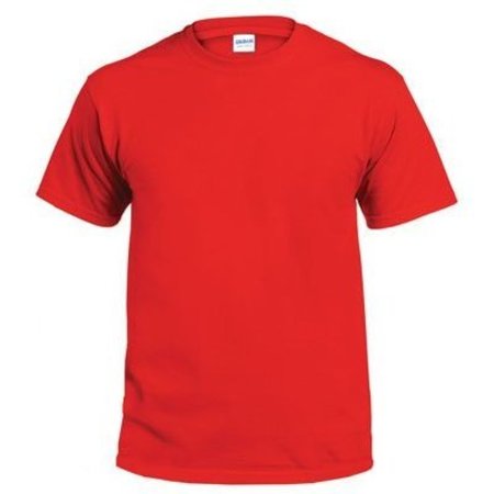 GILDAN BRANDED APPAREL SRL Xl Red S/S T Shirt 298498